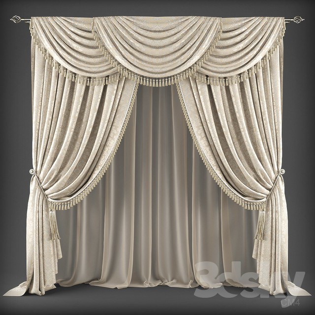 Curtains335 3DS Max - thumbnail 3