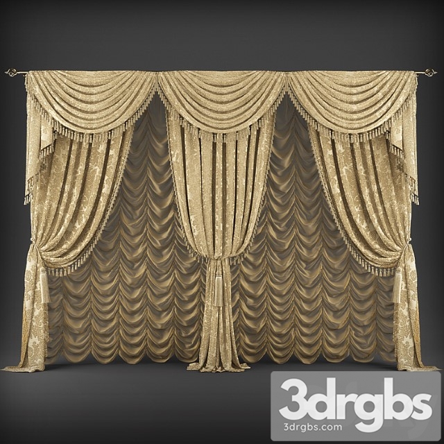 Curtains341 3dsmax Download - thumbnail 1