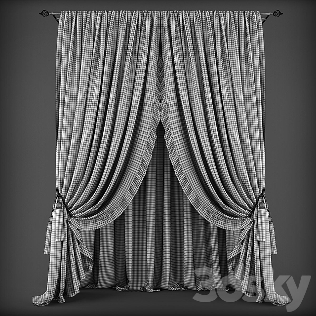 Curtains346 3DSMax File - thumbnail 2