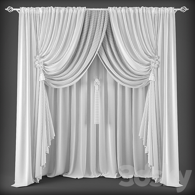 Curtains355 3DSMax File - thumbnail 3