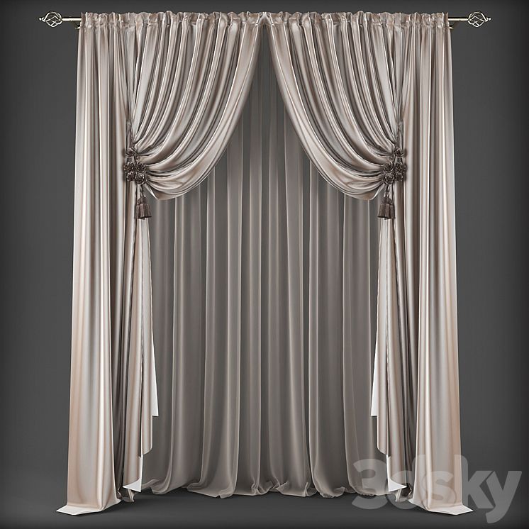 Curtains365 3DS Max - thumbnail 1