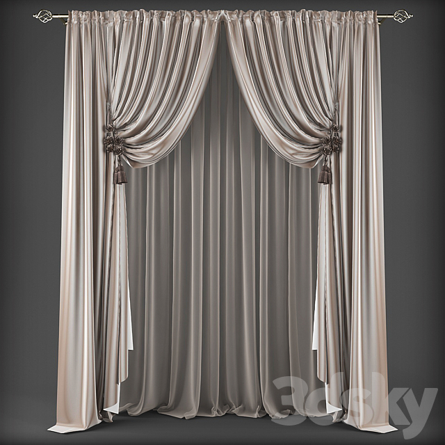 Curtains365 3DSMax File - thumbnail 1