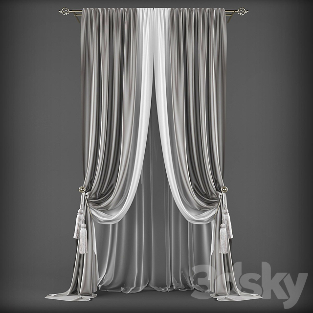 Curtains403 3DSMax File - thumbnail 1