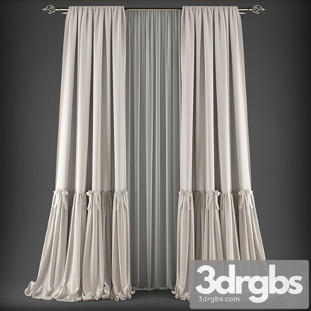 Curtains419 3dsmax Download - thumbnail 1