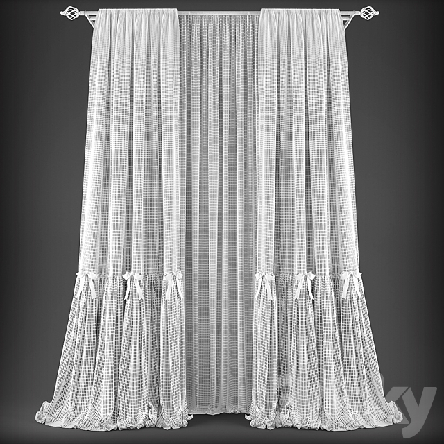 Curtains419 3DSMax File - thumbnail 2