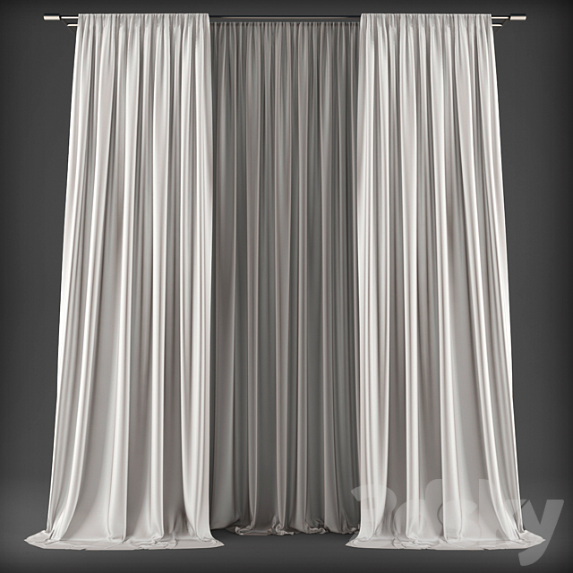 Curtains452 3DSMax File - thumbnail 1