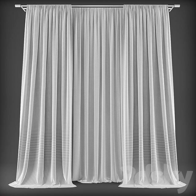 Curtains452 3DSMax File - thumbnail 2