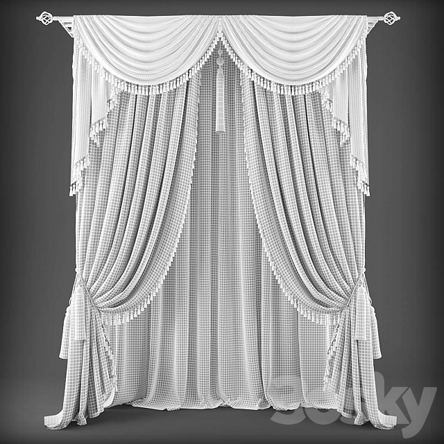 Curtains483 3DSMax File - thumbnail 2