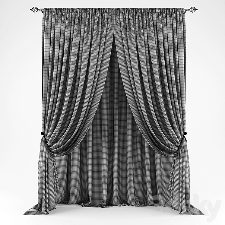 Curtains532 3DS Max - thumbnail 2