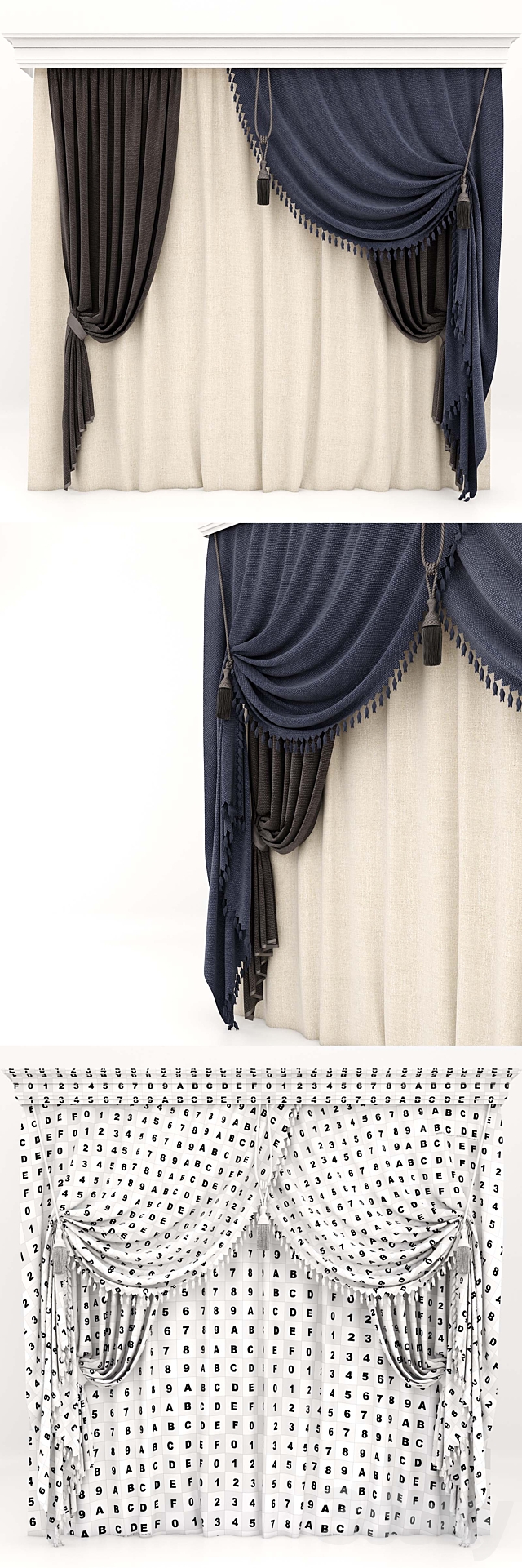 Curtains_02 3DSMax File - thumbnail 2