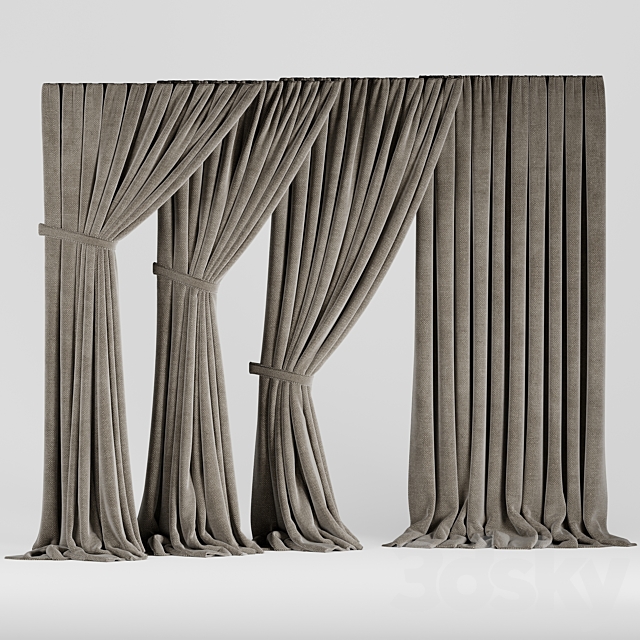 curtains_17 3DS Max Model - thumbnail 3