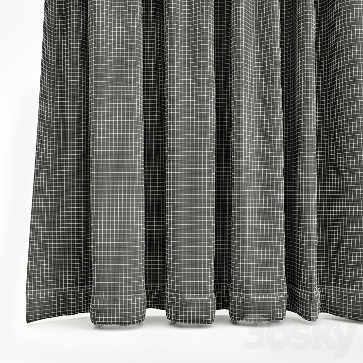 curtains_18 3DS Max - thumbnail 2