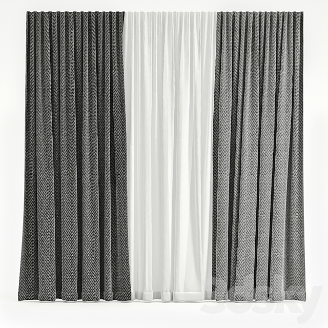 curtains_18 3DSMax File - thumbnail 1