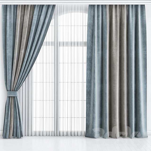 Curtains_20 3DSMax File - thumbnail 1