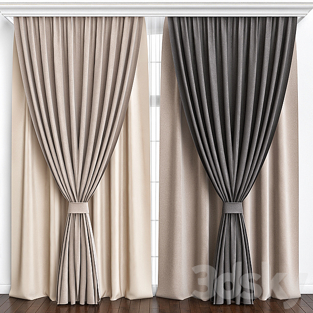 Curtains_25 3ds Max - thumbnail 1