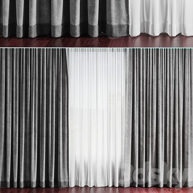 curtains_3 3DSMax File - thumbnail 1