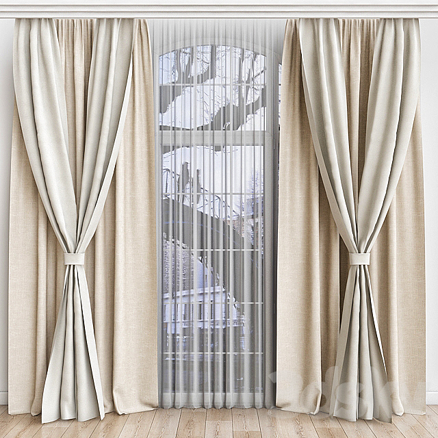 Curtains_7 3DSMax File - thumbnail 1