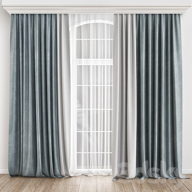 Curtains_82 3DSMax File - thumbnail 1