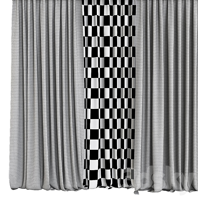 Curtains_82 3DSMax File - thumbnail 2