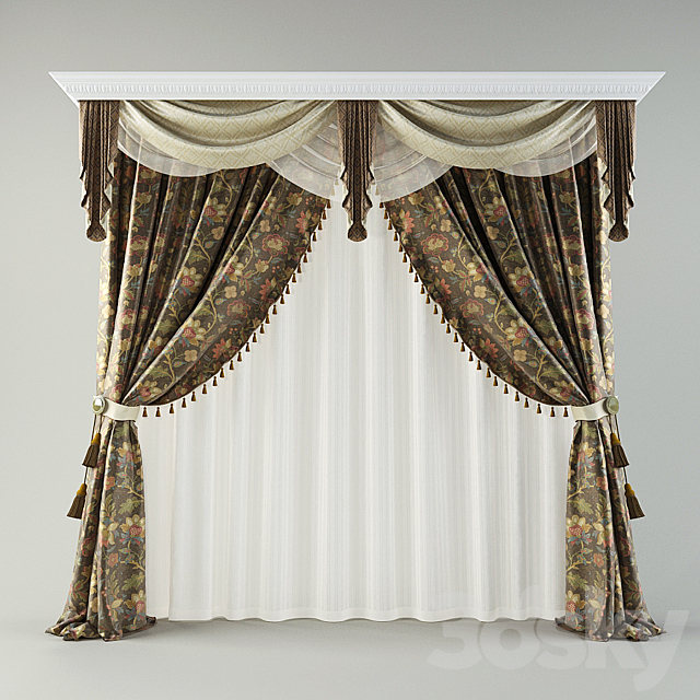 curtains_9 3DSMax File - thumbnail 1