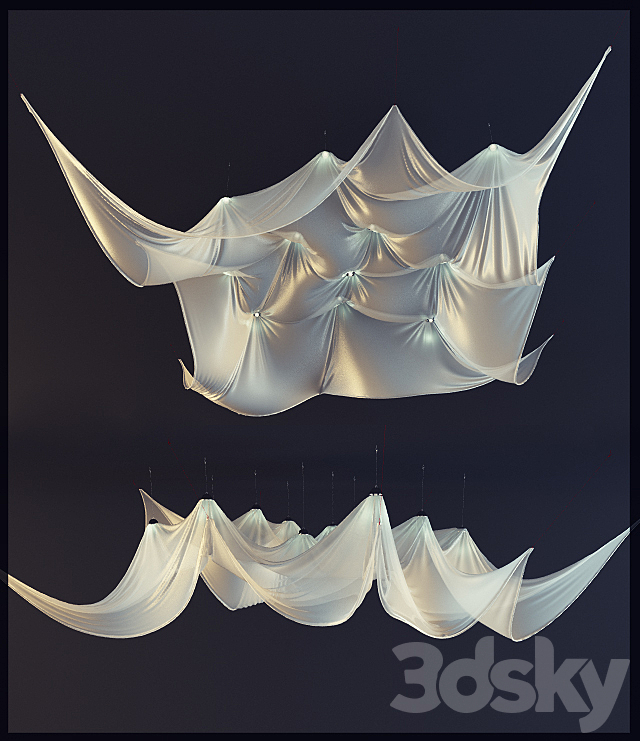 drapery 3DSMax File - thumbnail 1