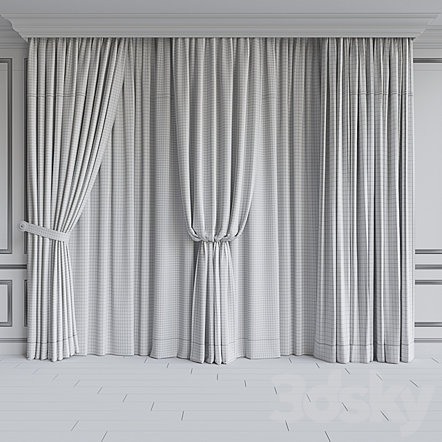 Drapery set 121 3DSMax File - thumbnail 5