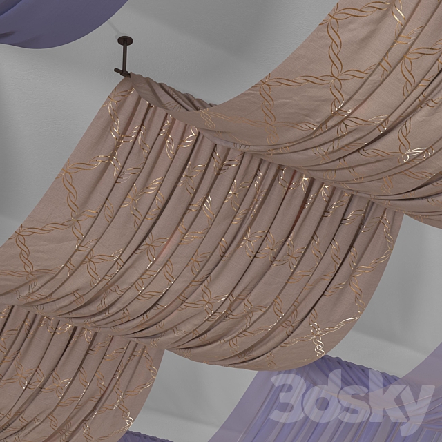 Drapery_set_2 3DSMax File - thumbnail 2