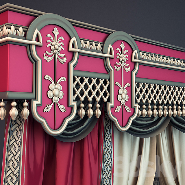 Eldorado Curtain 01 3ds Max - thumbnail 2