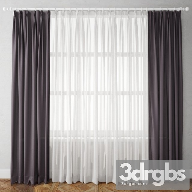 Fabric Curtain 9 3dsmax Download - thumbnail 1