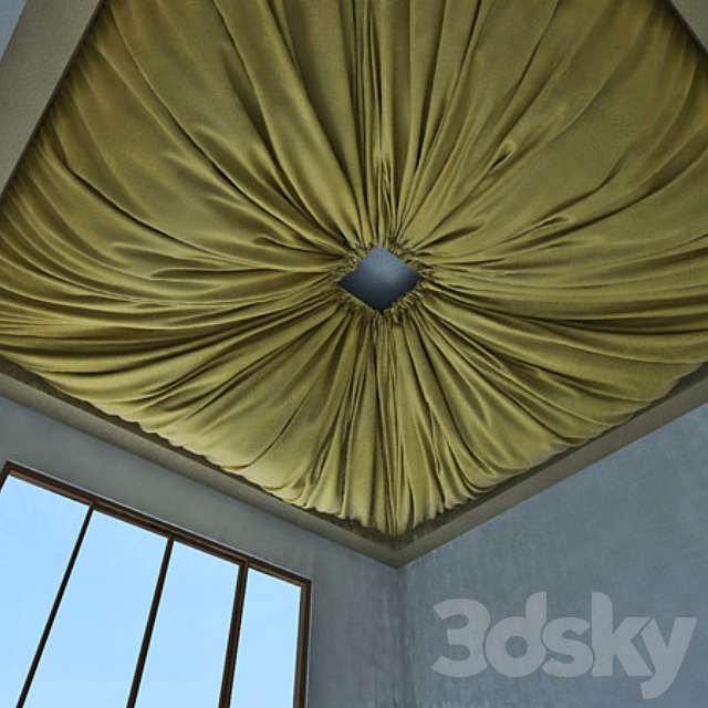 fabric on the ceiling 3DSMax File - thumbnail 1