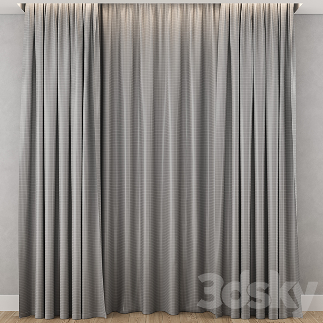 Gradient curtains 1 3DSMax File - thumbnail 4