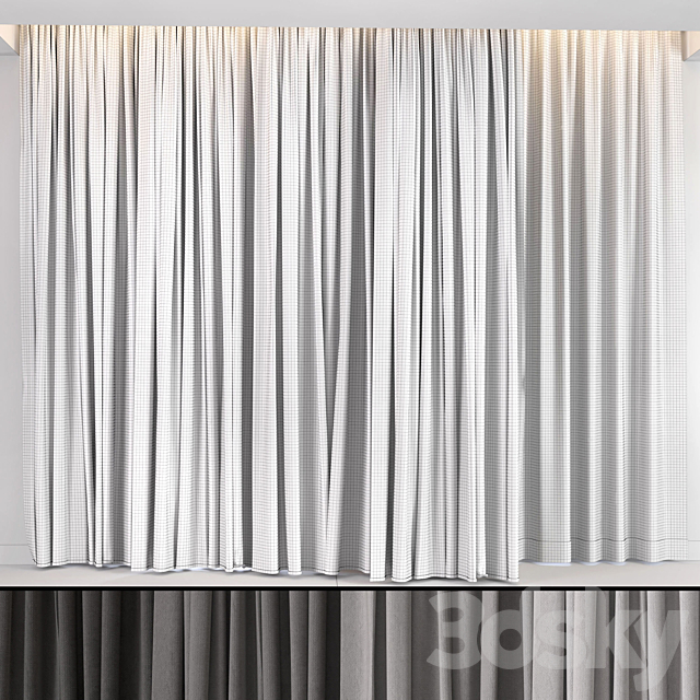 Hadi Curtains 12 3DS Max Model - thumbnail 3