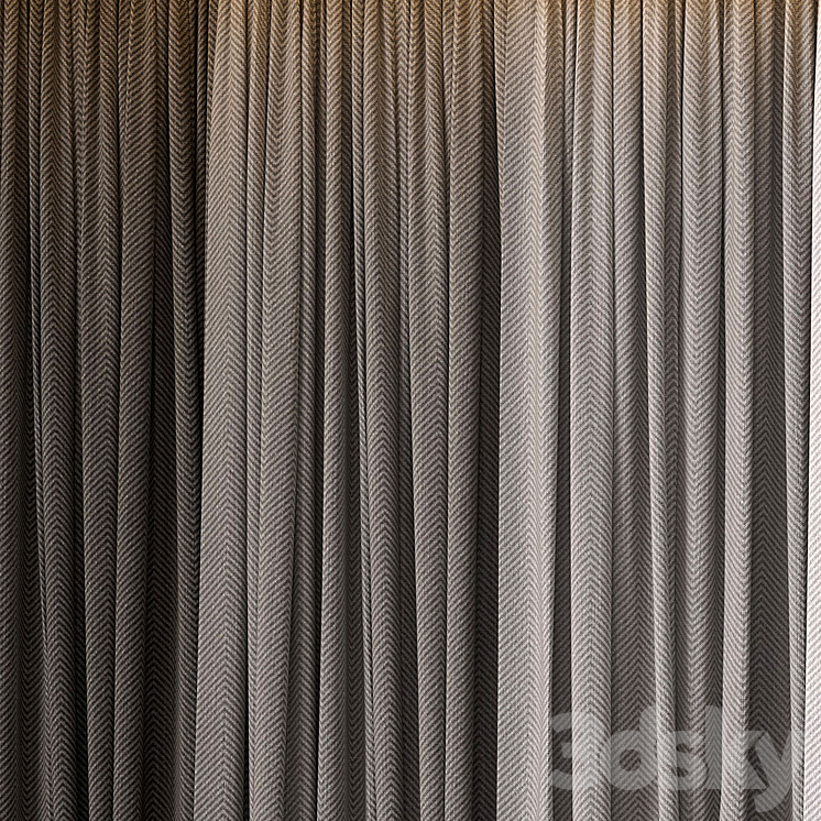 Hadi Curtains 15 3DS Max - thumbnail 2