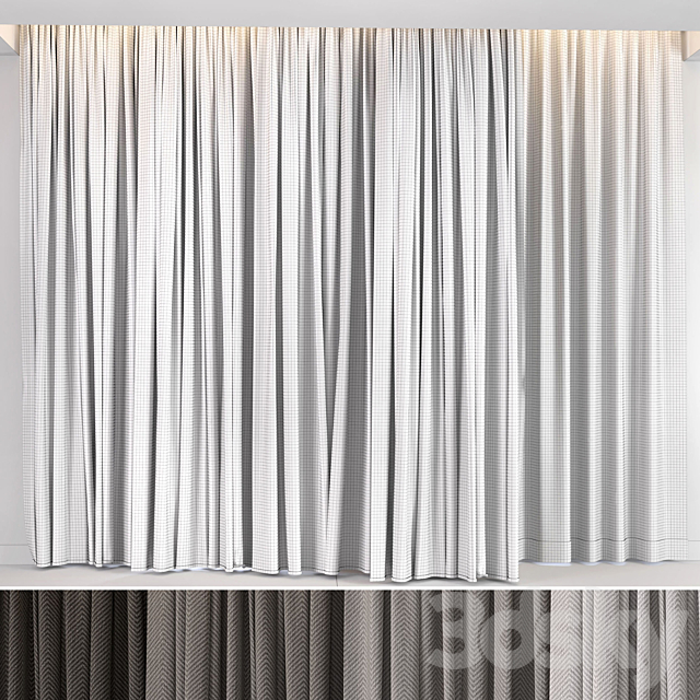 Hadi Curtains 15 3DSMax File - thumbnail 3