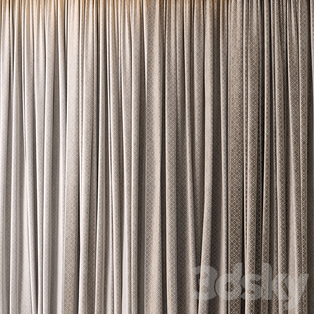 Hadi Curtains 18 3DS Max Model - thumbnail 2