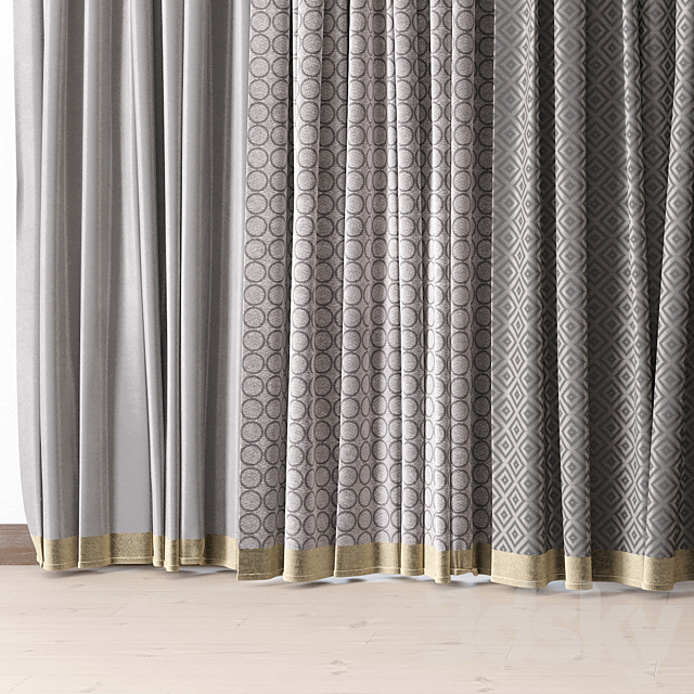 Hadi Curtains 19 3ds Max - thumbnail 3