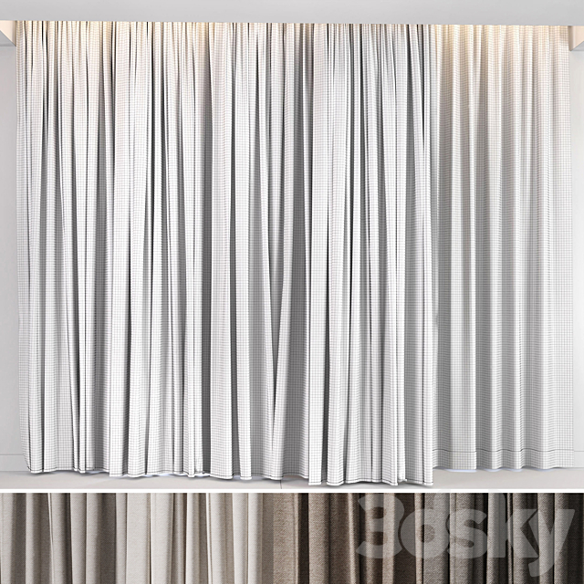 Hadi Curtains 30 3DS Max Model - thumbnail 2