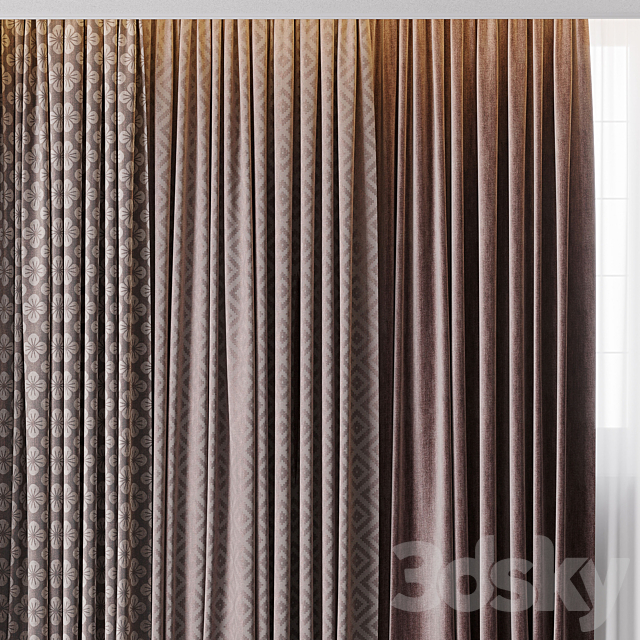 Hadi Curtains 39 3DS Max Model - thumbnail 5