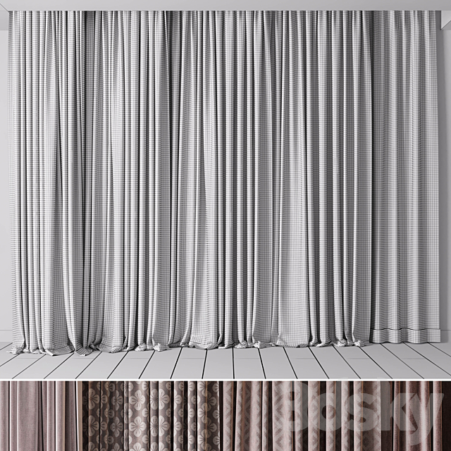 Hadi Curtains 39 3DS Max Model - thumbnail 6