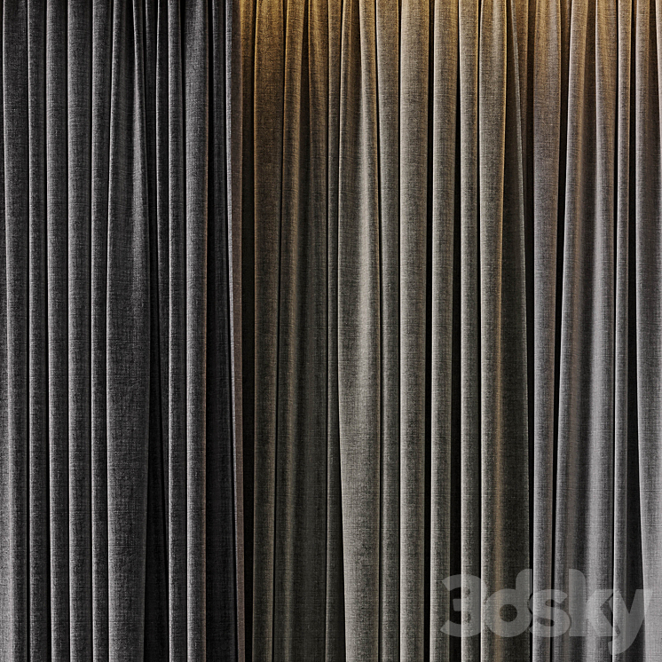 Hadi Curtains 41 3DS Max - thumbnail 2