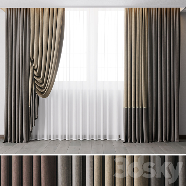 Hadi Curtains 47 3DSMax File - thumbnail 2