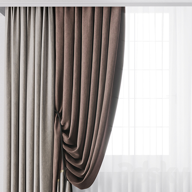 Hadi Curtains 47 3DSMax File - thumbnail 3