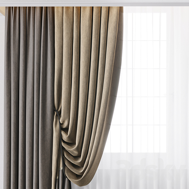 Hadi Curtains 47 3DSMax File - thumbnail 4