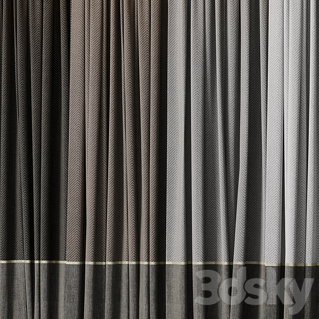 Hadi Curtains 49 3DS Max Model - thumbnail 2