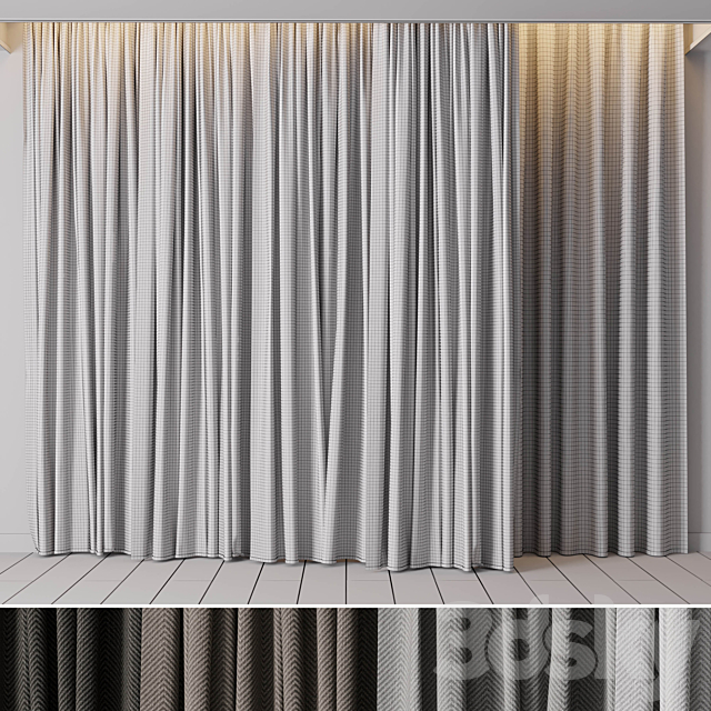 Hadi Curtains 49 3DS Max Model - thumbnail 5