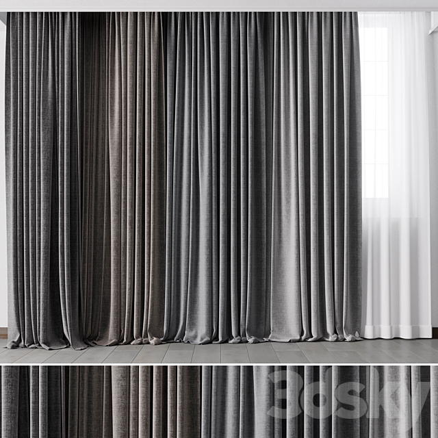 Hadi Curtains 50 3DSMax File - thumbnail 1