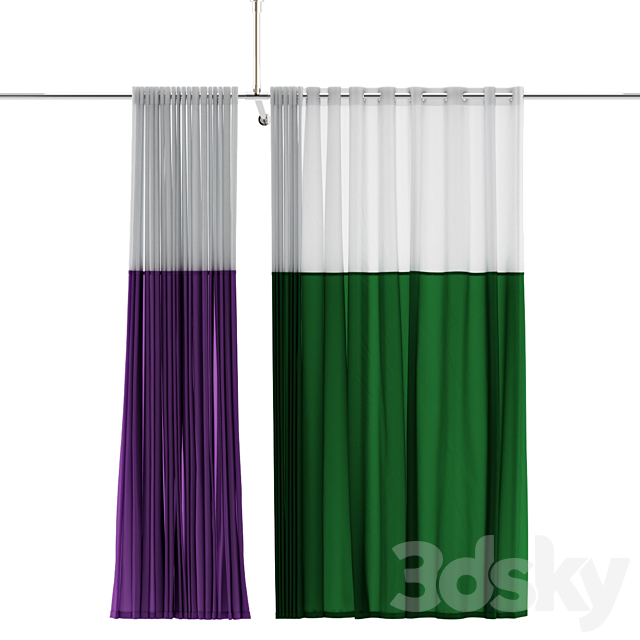 Hospital Curtains Hospital Equipment 17 3DS Max Model - thumbnail 2