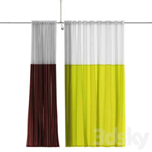 Hospital Curtains Hospital Equipment 17 3DS Max Model - thumbnail 3