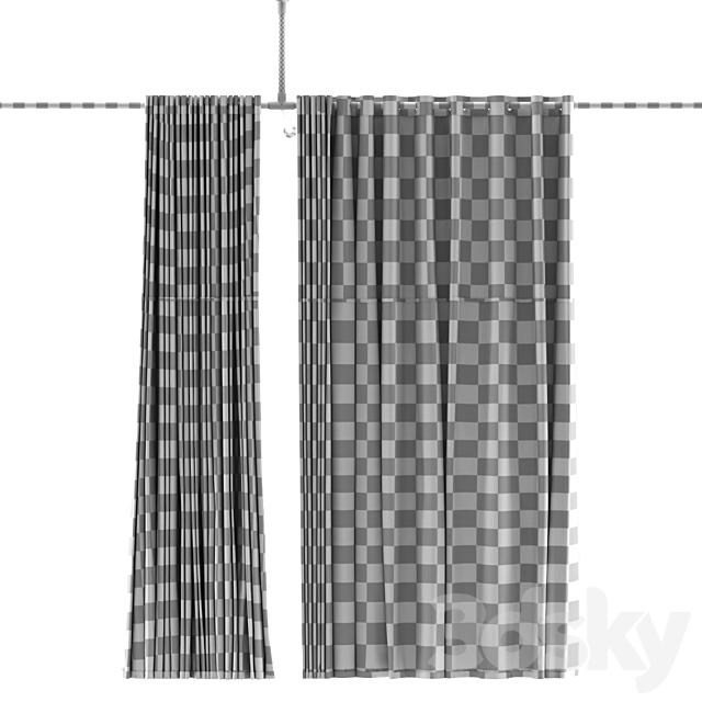 Hospital Curtains Hospital Equipment 17 3dsMax Model - thumbnail 4