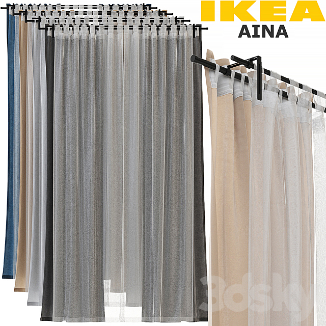 IKEA AINA. MATILDA. REKKA (AINA. Matilda. REKKA) 3DSMax File - thumbnail 2